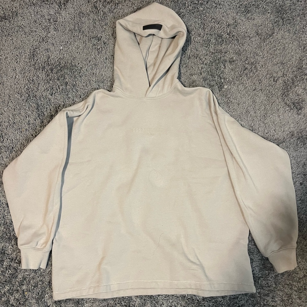 Essentials pullover hoodie (smoke)